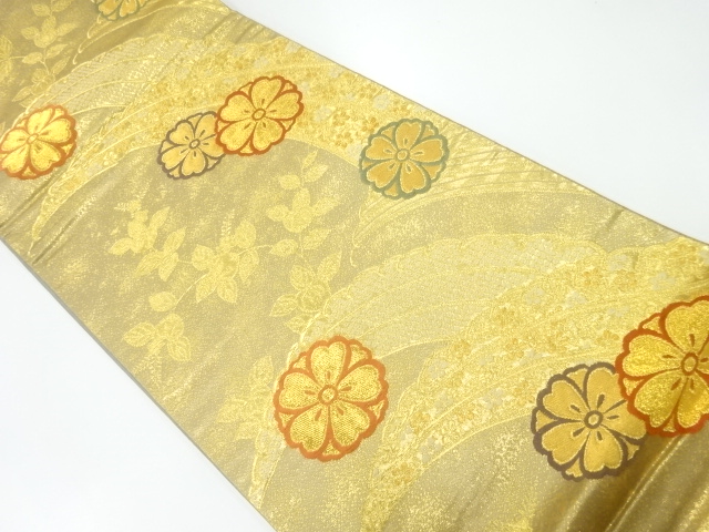 Japanese Kimono / Fukuro Obi Silk